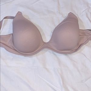 Pink full coverage T-shirt Bra